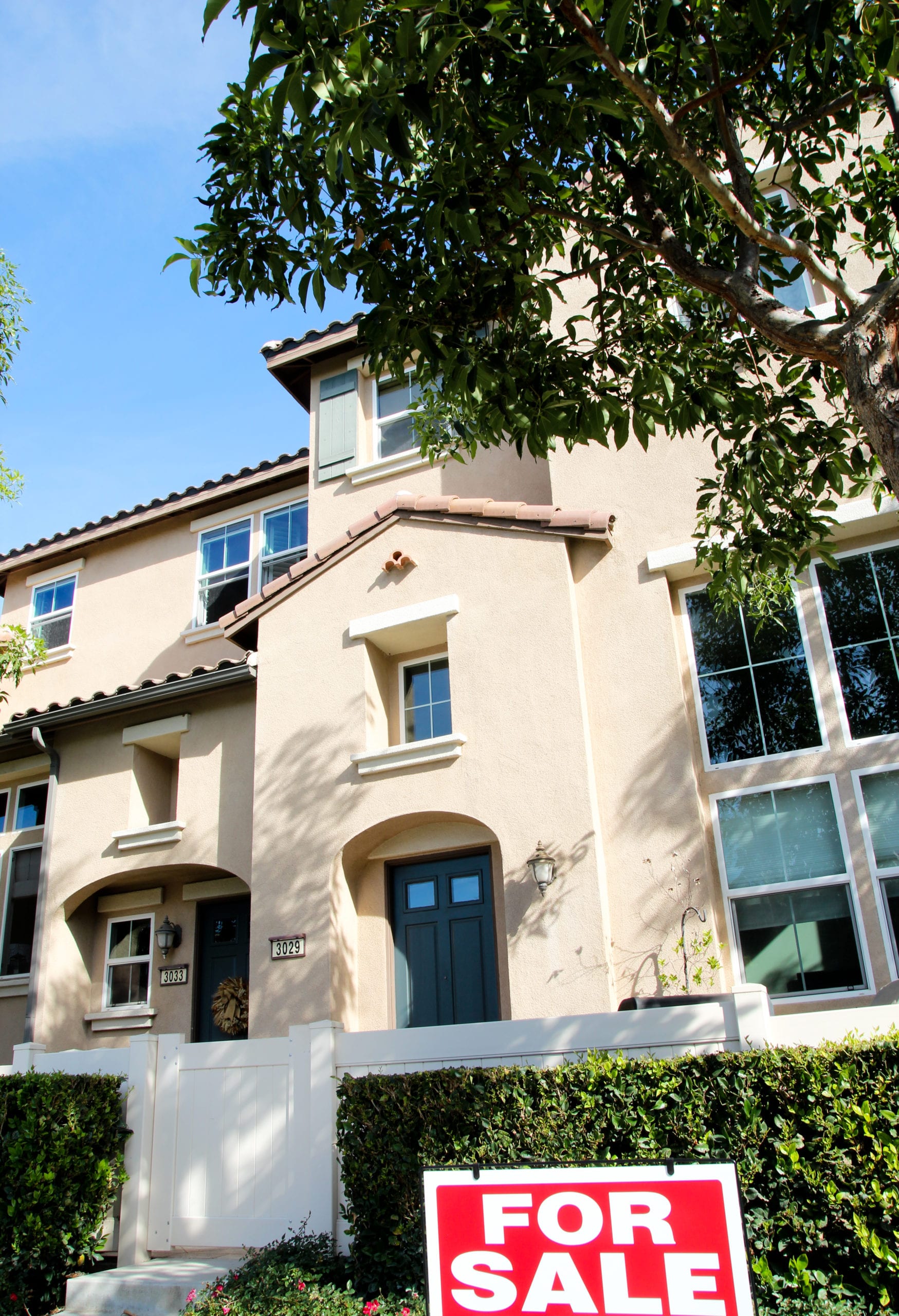 side of a house with windows