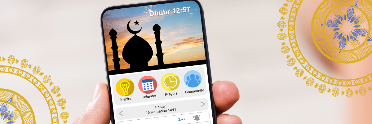 Ramadan mobile app image
